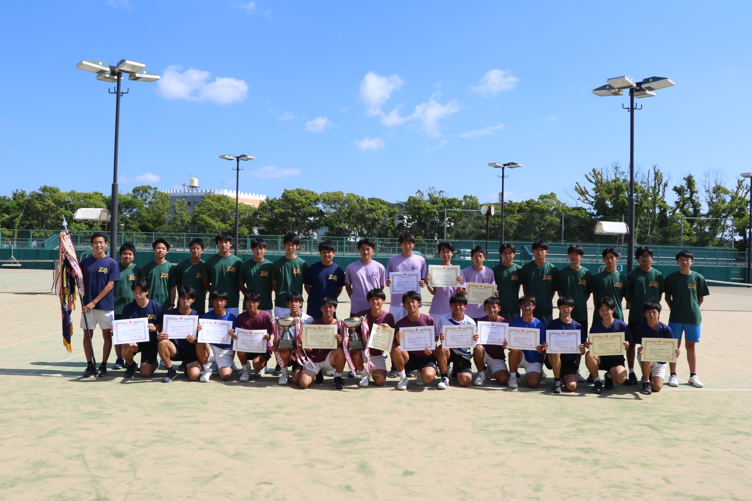 高総体最終日 – 海星高等学校テニス部 – Kaisei Tennis Team